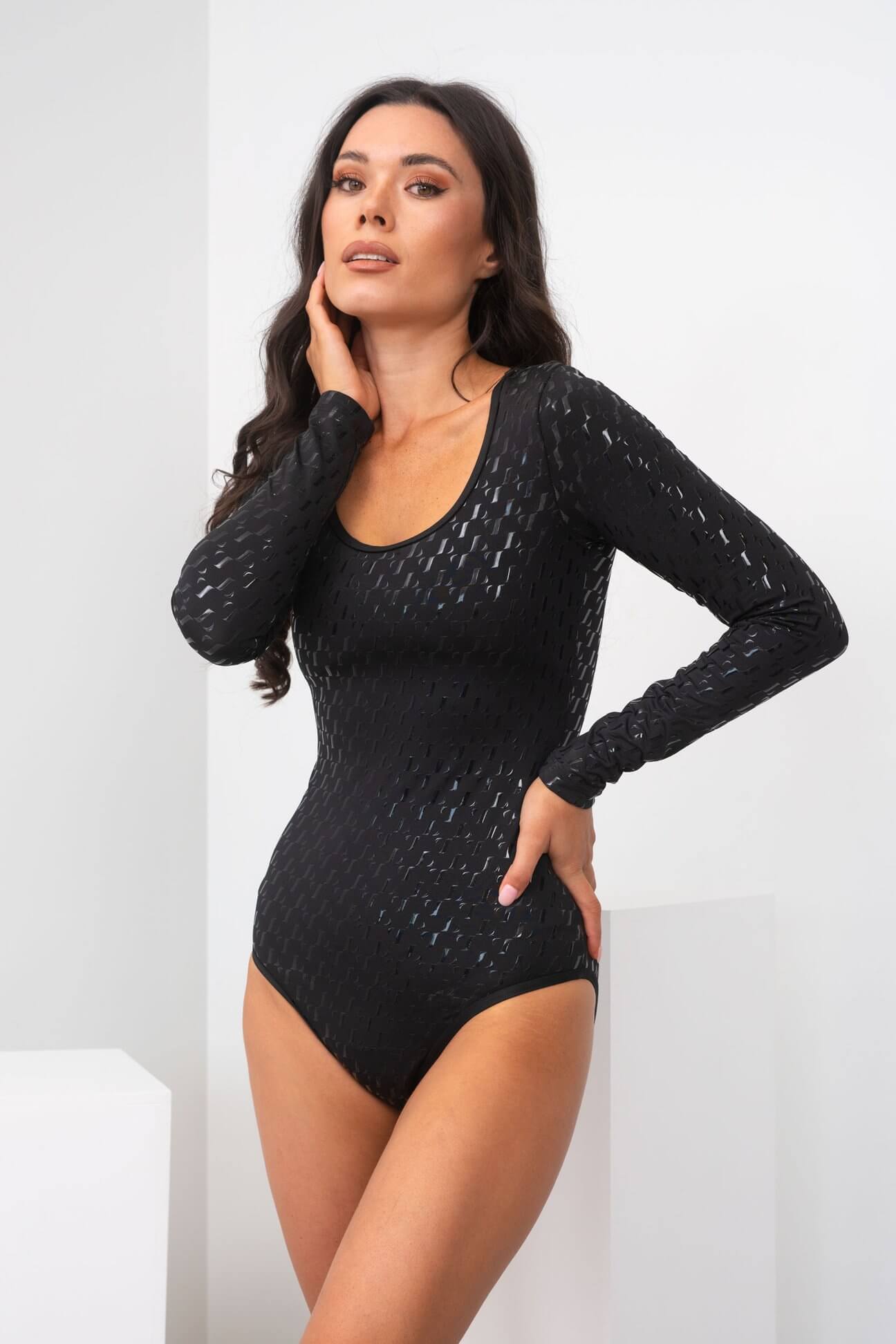 Sticky grip Bodysuit Recycled - black